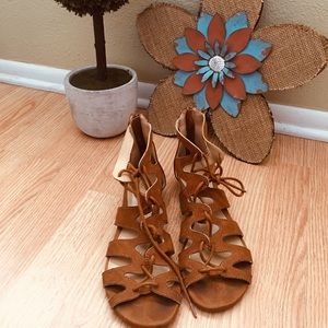 Express Brown Sandals